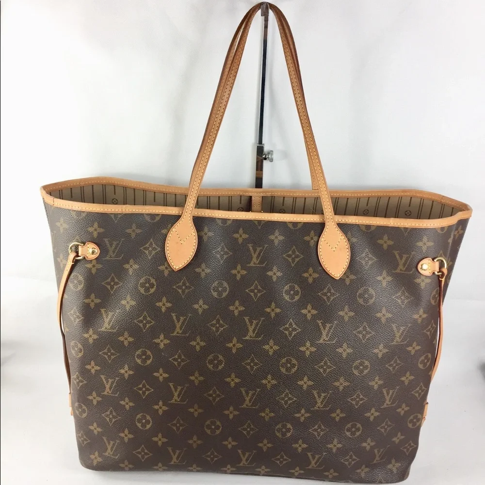 🌟BIGGEST🌟NEVERFULL GM TOTE LOUIS VUITTON - Picture 2 of 16